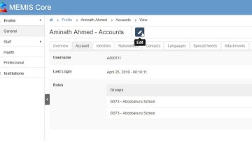 Getting access and reset password