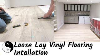 Loose Lay Vinyl Plank Installation | Birdz of a Feather