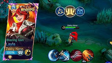 WTF DAMAGE!! GLOBAL LAYLA NEW BROKEN BUILD IS FINALLY HERE!!☠️- MLBB