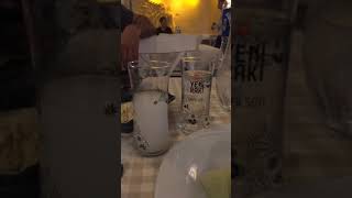 Rakı masası ortam snap story