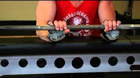 Palms Down Wrist Curl Over A Bench Exercise Guide and Video