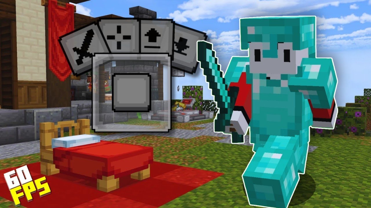 Destroying PC Sweats on Mobile in Minecraft PE Bedwars 