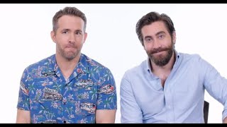 Ryan Reynolds \& Jake Gyllenhaal Wired Interview ANIMATED