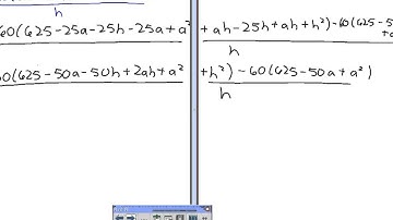 MCV4U - Difference Quotient - Part 2 of 5