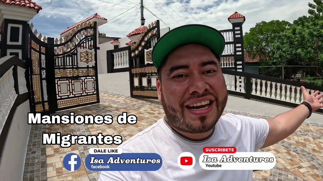 MANSIONES de MIGRANTES en Anamoros 🇸🇻 La Unión El Salvador