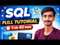 SQL FULL Tutorial | Interview Questions | Practical Scenario | @pdcodinghub