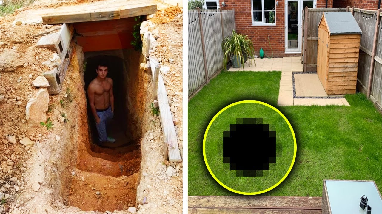 A Man Buys a New House and His Gut Tells Him to Dig in His Backyard ...
