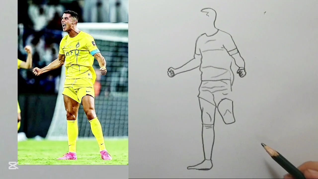 Lean To Draw Ronaldo