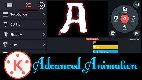 Kinemaster Advanced animation tutorial in Hindi | Make new text animation on android