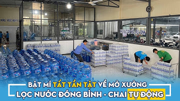 Bật mí tất tần tật mở xưởng lọc nước đóng bình - chai tinh khiết hệ thống tự động