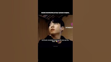 kookie was like: 🥺#jhope #jimin #jungkook #taehyung #jin #rm #suga #bts #shorts #fyp #jk #v #btsarmy