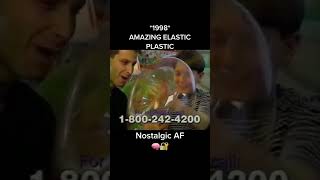 AMAZING ELASTIC PLASTIC commercial. 1998 shorts