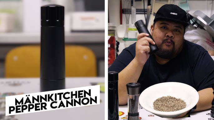 Mannkitchen Pepper Cannon vs Hexclad Hex Mill 