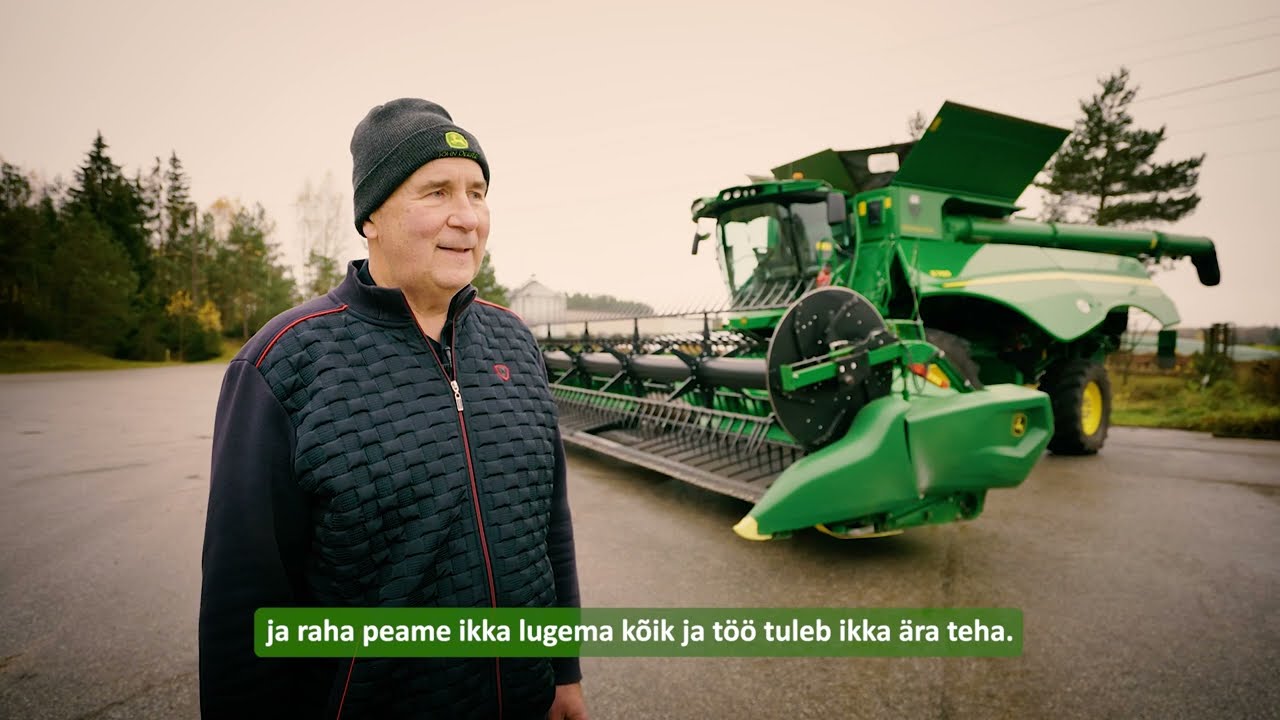 Kombainide ekspertülevaatuse kasutajakogemus