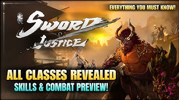 Sword of Justice – All Classes, Skills & Everything We Know Before Release (November 7)