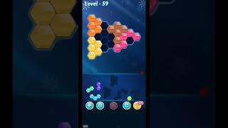 BLOCK HEXA PUZZLE LEVEL 59 ANSWERS 8 MANIA LEVEL PACK PREMIUM PUZZLES screenshot 1