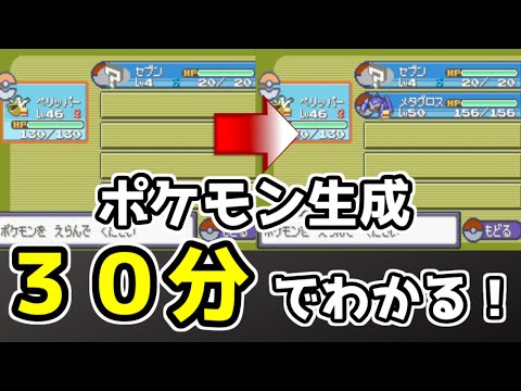 ３０分でわかる！任意コード実行ポケモン生成完全版【エメラルド】