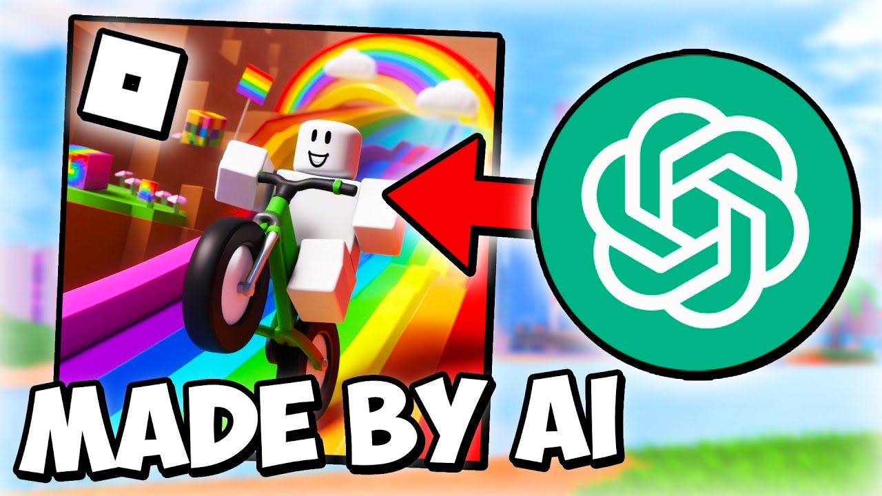 Roblox Game Icon made by AI in 10 Seconds! #roblox #ai 