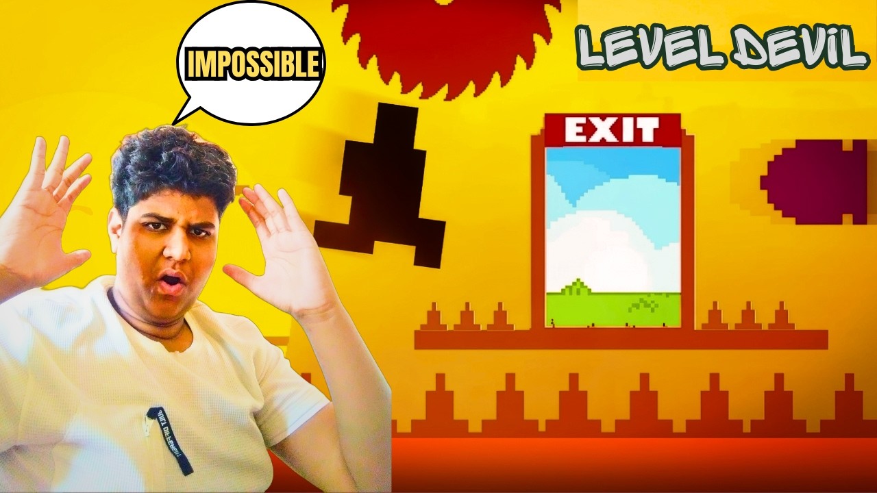 "The Hardest Level in Level Devil 😡 ( I almost break my phone📱)