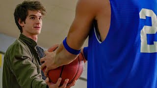 Peter Parker vs Flash Basketball Scene - Bully Scene - The Amazing Spider-Man (2012) Movie Clip Resimi