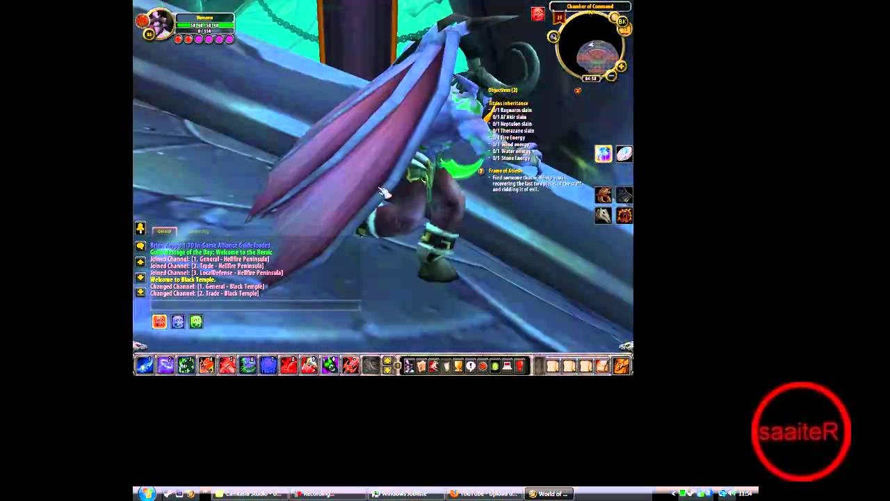 Wow Illidan His Mother Ownd Alone By Humama Youtube