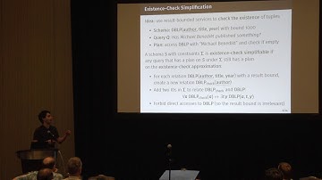 Antoine Amarilli, Telecom ParisTech, When Can We Answer Queries Using Result-Bounded Data