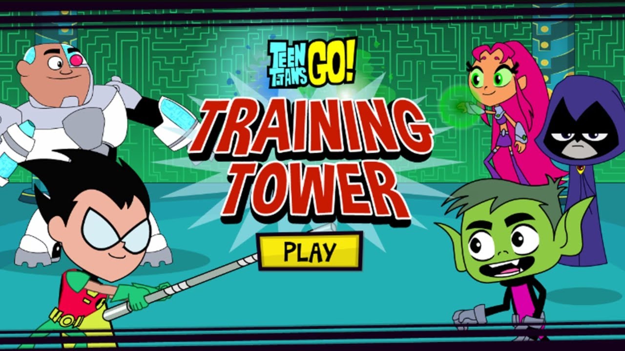 Teen Titans Go: Training Tower - Rock, Paper, Scissors Training