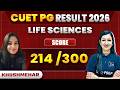CUET PG 2026 Life Sciences Topper 🏆 | Score 214/300 | Khushmehar Success Story | VedPrep CUET PG