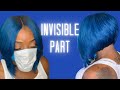 Invisible part quick weave