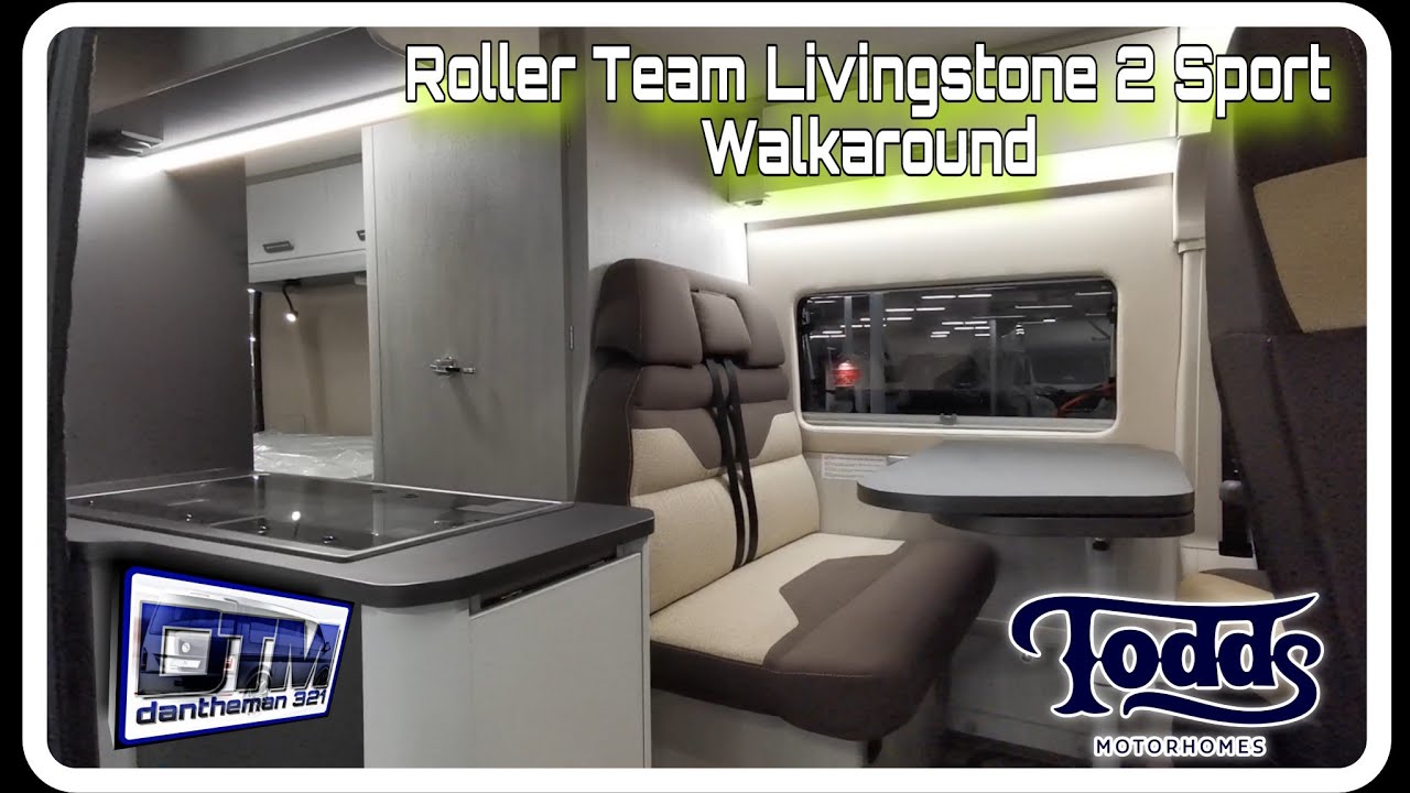 Roller Team Livingstone 2 Sport – Compact Campervan Tour at Todd’s Motorhomes!