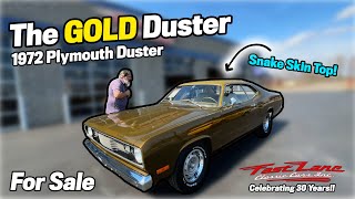 1972 Plymouth Gold Duster For Sale at Fast Lane Classic Cars!
