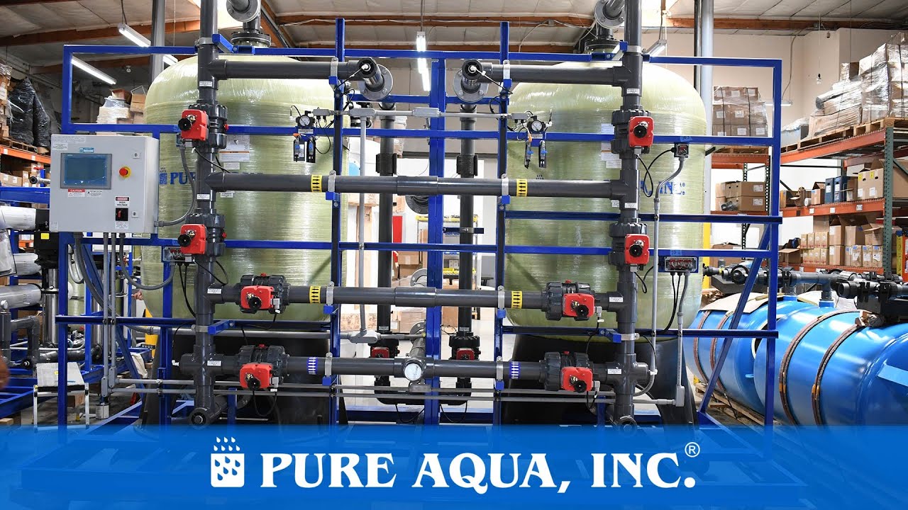 Duplex Skid Mounted Greensand Filter 100 GPM California www