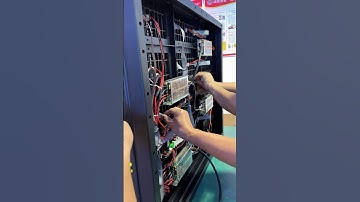 Complete led Screen Installation#leddisplay #ledscreen #led #leddisplayscreen #shorts #fyp