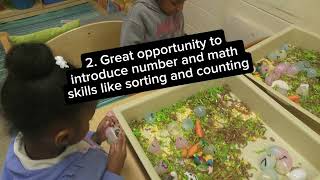 Spring Sensory Bin for Preschoolers!