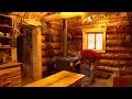 Installing a New Wood Cook Stove in my Off Grid Log Cabin