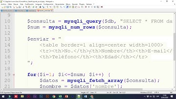 ENVIAR DATOS A EXCEL CON PHP Y MYSQL