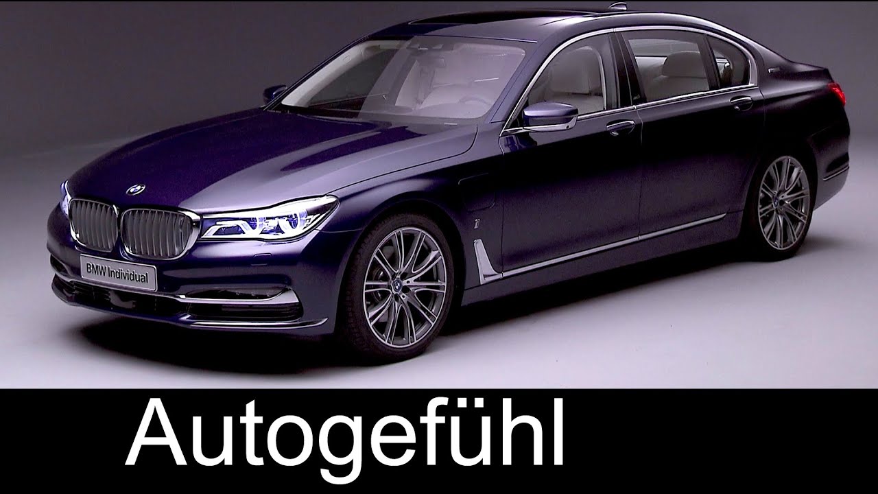 neuero ship unloader BMW Individual 740Le iPerformance centennial special edition 7-Series 7er Plugin-Hybrid
