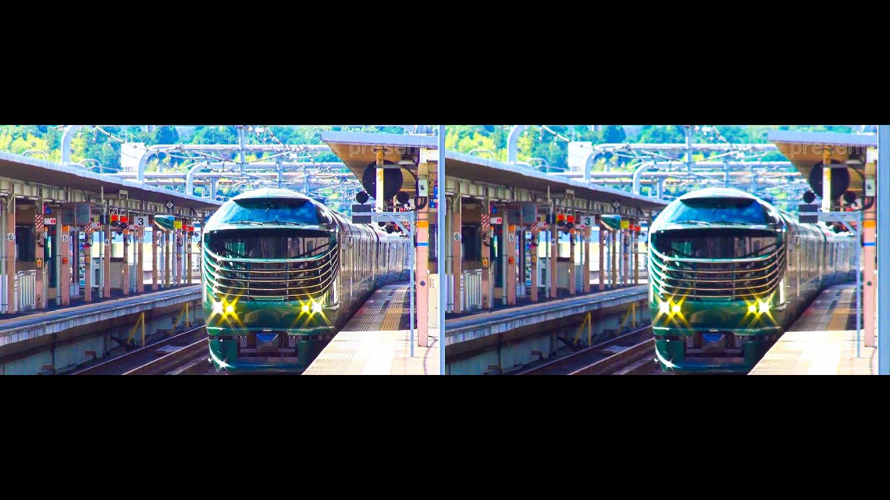 3D版 87系トワイライトエクスプレス瑞風 試運転（乗務員訓練