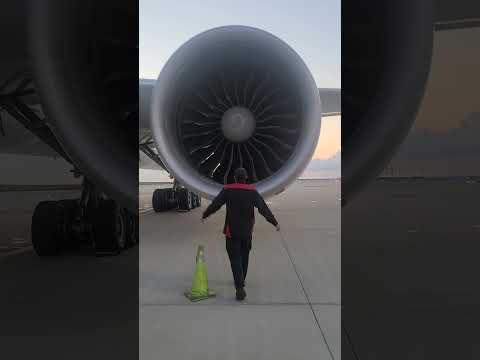 discover how big a general electric GE90-115B really is