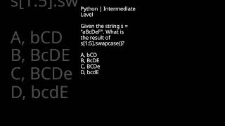 Python String Swapcase Issue # developerlife # pythonide # codinglanguage