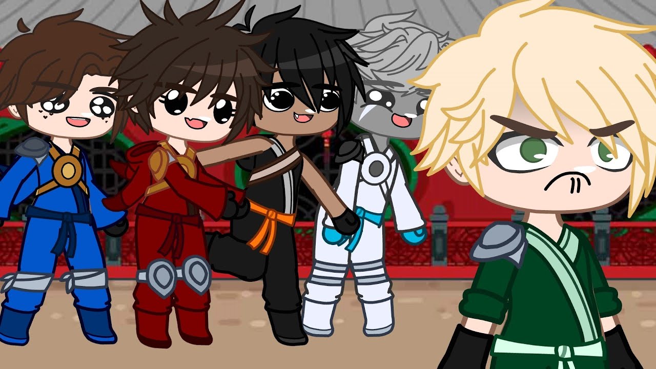 The main ninja try cheering up Lloyd || skit/meme || ninjago gacha ...