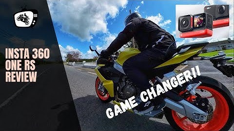 Insta 360 One RS Review. Is this the BEST motovlogging camera EVER?! Goodbye GOPRO.
