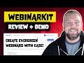 WebinarKit Review + Demo & Bonuses: Online Webinar Software