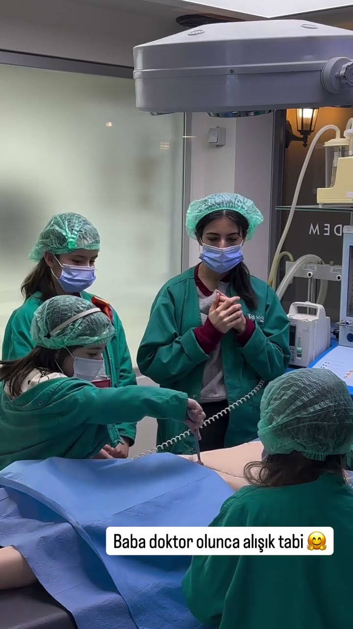 Baba doktor olunca alıştık tabi ❤️