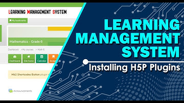 How to Install H5P Plugins in MOODLE?