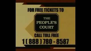 People's Court Free Tickets