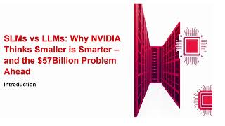 Small Language Models: Why NVIDIA Says They’re the Future of AI | $57 Billion Roadblock Explained Wealth