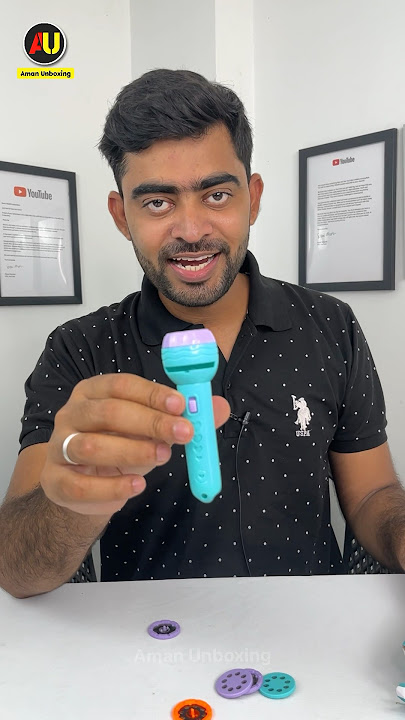 Projection Flashlight Unboxing #gadgets #unboxing #shorts
