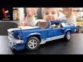 Finishing the LEGO Creator Ford Mustang