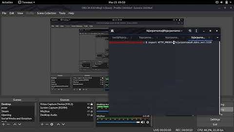 Proxy Setting Linux Debian Environment